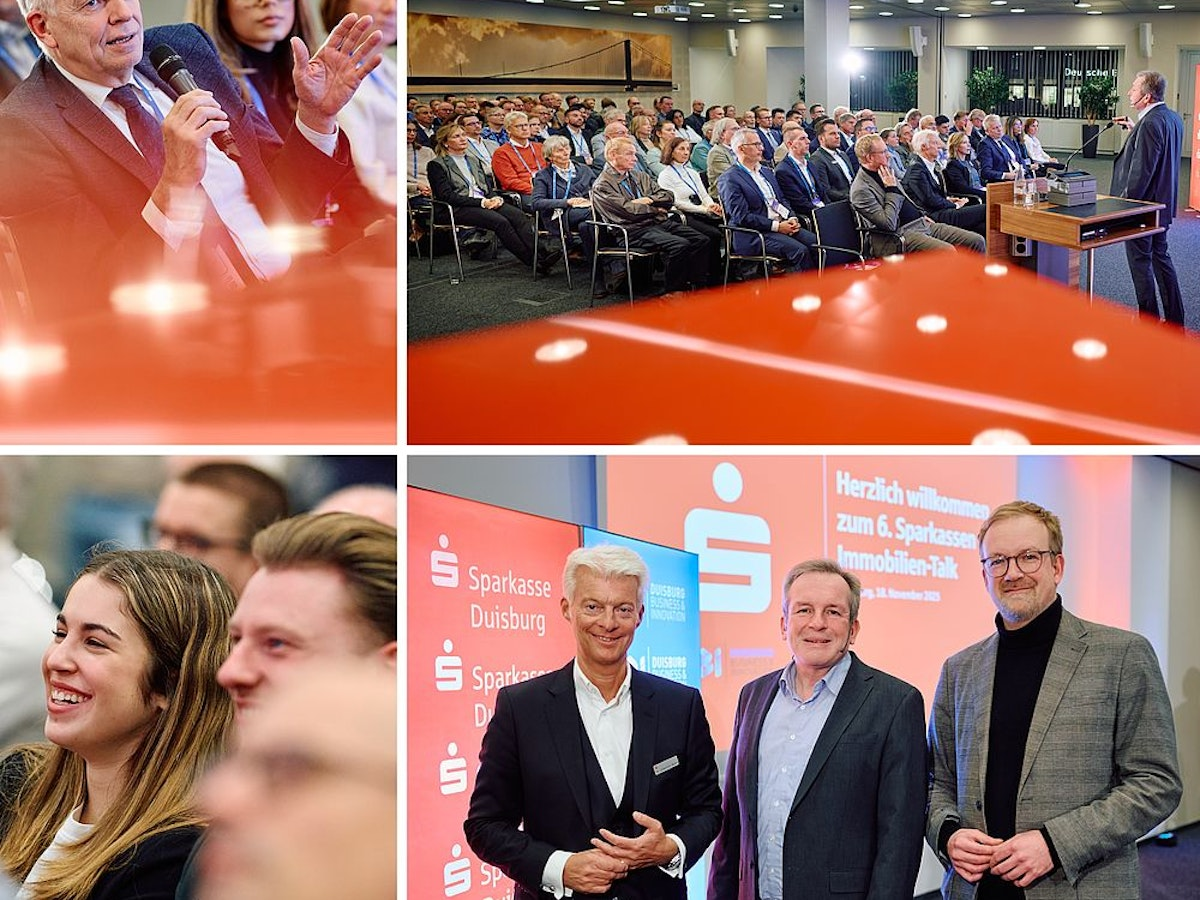 Eine Fachveranstaltung mit Referenten, Podiumsdiskussionen und aktiven Teilnehmern im Duisburg Business & Innovation, die Networking und Vorträge in einem modernen Konferenzumfeld bietet.